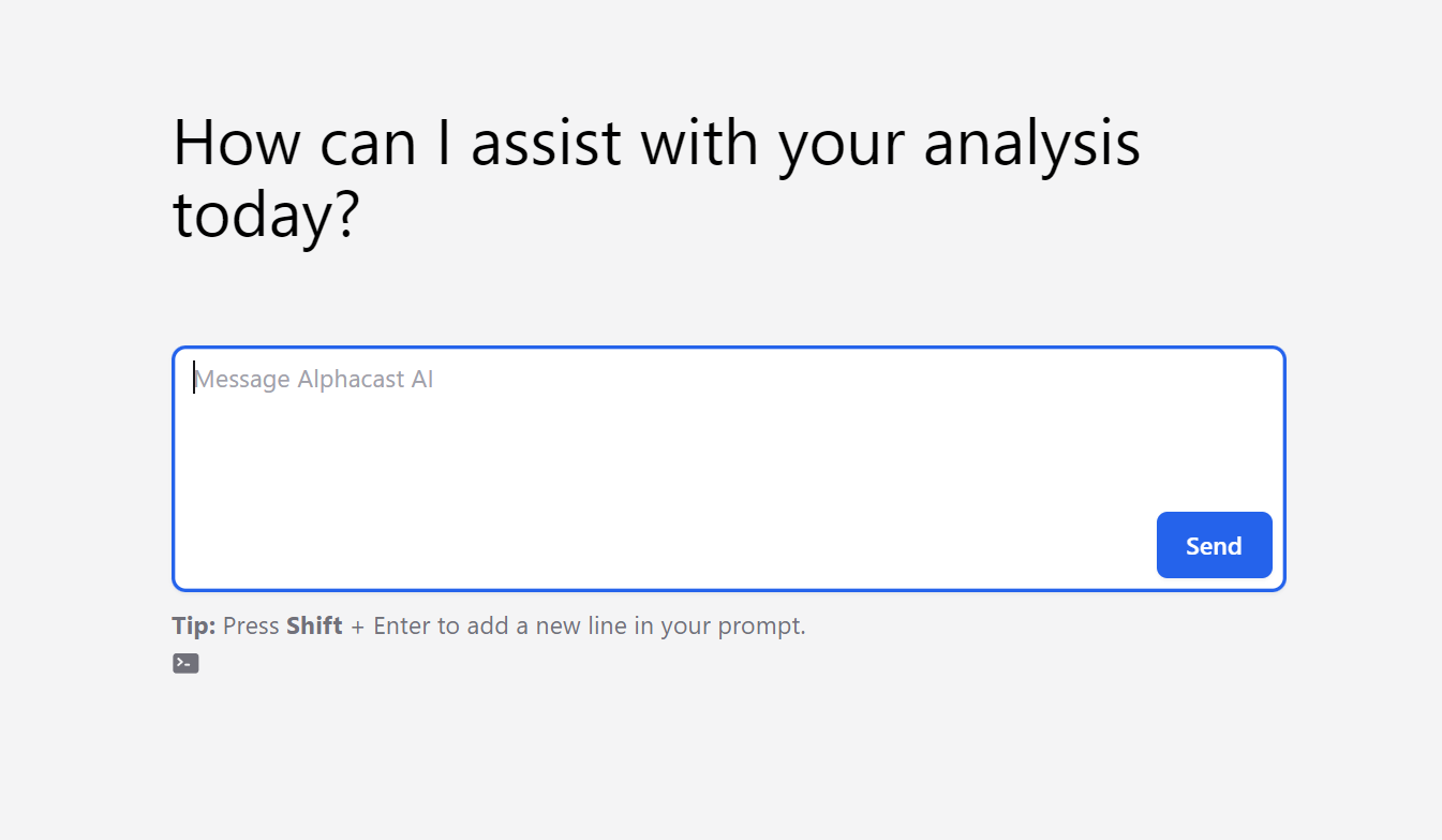 Alphacast AI